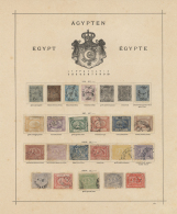 1860/1930 (ca.), Comprehensive Used And Unused Collection In A Thick And Heavy Ancient Schaubek Album, Partly... - Autres - Afrique