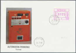 1981/1990 (ca.), Umfassende Sammlung Der Frühen Automatenmarken Von Aland Bis Zimbabwe, Alles In Acht Alben In... - Autres & Non Classés