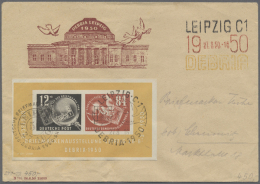 1949/1970 (ca.), Posten Mit Briefen Aus Deutschland, Schweiz, Italien, Der UNO Und Anderen Ländern Mit... - Autres & Non Classés