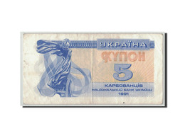 Billet, Ukraine, 5 Karbovantsiv, 1991, KM:83a, TB+ - Oekraïne