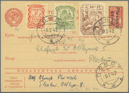 1880 - 1950 (ca.), Umfangreicher Posten Von Etwa 300 Belegen, Schwerpunkt Deutschland, Dabei Dienstbriefe,... - Autres & Non Classés