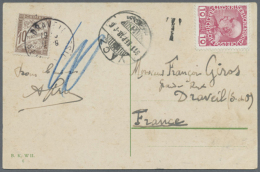 1860/1960 (ca.), Vielseitige Partie Von über 150 Briefen Und Karten, Meist Europa, Dabei Frankreich Ab... - Autres & Non Classés