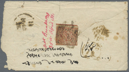 1860/1960 (ca.), Interessanter Posten Mit Ca. Briefen, Karten Und Ganzsachen, Dabei Interessante Stempel Und... - Autres & Non Classés