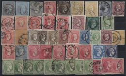 1850/1900 (ca.), Used Accumulation On Stockcards, Comprising 11 Triangulars Cape Of Good Hope, A Nice Selection... - Autres & Non Classés