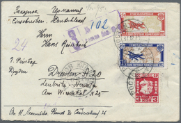 1807/1973, Lot Of 25 Covers/cards, Comprising E.g. Soviet Union, Switzerland, Liechtenstein, Airmail Etc. (D) - Autres & Non Classés