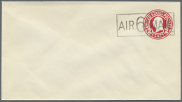 1945, Lot Containing 257 Airmail Envelopes 6c On 2c Carmine Washington, All Unused. (Scott Cat. Value $4,112) (R) - Autres & Non Classés