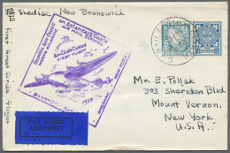 1928/1950, Collection Of Apprx. 200 First Flight Covers (also Few Canada) With Plenty Of Interesting And Attractive... - Autres & Non Classés