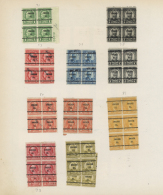 1920/1960 (ca.), Collection Of Apprx. 6.000 Bureau Printed Precancels (estimated) On 320 Album Pages, Collected To... - Autres & Non Classés