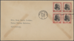 From 1920ies Starting Large Stock Of Mainly First Day Covers, Total Over 20.000 FDC And Covers Including Good Block... - Other & Unclassified