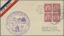 1870/1970 (ca.), Holding Of Apprx. 220 Entires Incl. A Nice Selection Of Airmail Covers Incl. First And Special... - Autres & Non Classés