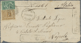 1882/1918, Registered Covers (6, 1882 Is Front Only, Two Are Stationery Envelopes Inc. Uprated) Mostly Used To... - Uruguay