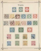 1856/1890 (ca.), A Splendid Used And Mint Collection On Ancient Album Pages, Showing Especially A Marvellous... - Uruguay