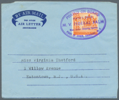 1968/1980 (ca.), Accumulation With About 260 Used/CTO AEROGRAMMES With Many Different Types And Watermarks, Uprated... - Trinidad & Tobago (1962-...)