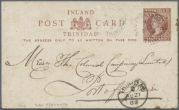 1885/1940 (ca.), Duplicated Accumulation Including TOBAGO And TRINIDAD With About 260 Commercially Used Or CTO... - Trinidad & Tobago (1962-...)