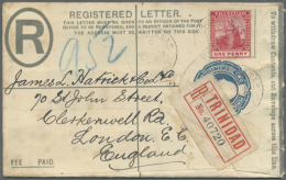1848/1951 (ca.), Unusual Accumulation With About 50 Covers And Postal Stationeries With A Large Quantity Of Better... - Trinité & Tobago (1962-...)