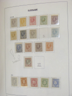 1873/1981: Mostly Mint Hinged And Later MNH Collection Surinam 1873-1981 In Davo Album. Well Filled Collection With... - Surinam