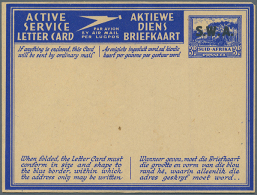 1941/1984 (ca.), Specialised Collection With 39 Different Unused Airletters, AEROGRAMMES, Airmail And Active... - South West Africa (1923-1990)