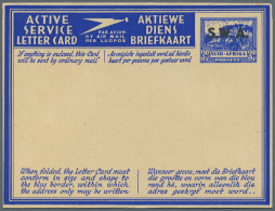 ACTIVE SERVICE LETTERCARDS: 1941/1944 (ca.), Specialised Collection With 11 (!) Different Unused Active Service... - Zuidwest-Afrika (1923-1990)