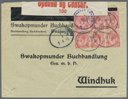 1915/1922, More Than 100 Cards, Envelopes And Postal Stationeries, Some Registered Some With Foreign Directions.... - Afrique Du Sud-Ouest (1923-1990)