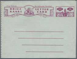 1945/75 (ca.), Duplicated Accumulation Of About 155 Unused Airletters, Aerogrammes And Airmail Lettercards With A... - Andere & Zonder Classificatie