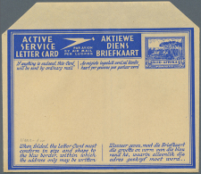 1941/1995 (ca.), Specialised Collection With About 150 Different Unused Airletters, AEROGRAMMES, Airmail And Active... - Andere & Zonder Classificatie