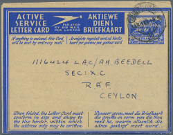 ACTIVE SERVICE LETTERCARDS: 1941/1944 (ca.), Accumulation With About 69 Used Active Service Lettercards Incl. Many... - Other & Unclassified