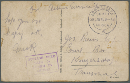 1914/1915 (ca.), MILITARY And POW MAIL WWI: Unusual Accumulation With 22 Military And POW Covers Incl. Several... - Other & Unclassified