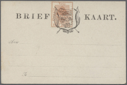 1890/1910 (ca.), STATIONERIES, Collection Of 53 Different Unused Stationeries (cards, Reply Cards, Envelopes And... - Andere & Zonder Classificatie