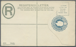 1884/1904, Collection Of 56 Different Unused Stationeries, Comprising Cards, Envelopes, Registered Envelopes And... - Other & Unclassified