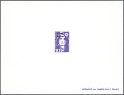 1986/1990, Definitives "Liberte De Gandon" With Overprint (Maury 464/78), Seven Complete Series Of Epreuve De Luxe;... - Vide