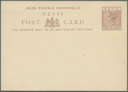 1879/1904 (ca.), Duplicated Accumulation From ST. CHRISTOPHER, NEVIS And ST. KITTS-NEVIS With About 470 Mostly... - St.Kitts-et-Nevis ( 1983-...)
