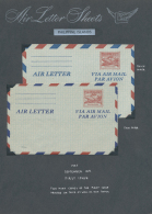 1947/1956: Collection Of 27 AEROGRAMMES, 14 Very Fine Unused, 13 Used, With Sub-types, Paper Varieties, FD... - Filippijnen