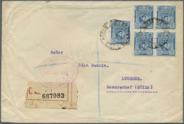 1910/1990 (ca.), Accumulation Of Apprx. 550 Commercial Covers, Comprising A Good Range Of Attractive Frankings,... - Peru