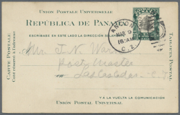 1909/78 (ca.) Scarce Collection Of Ca. 58 Mint And Used Stationery Envelopes, Registered-envelopes And Cards (21... - Panama