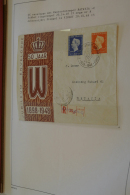 1948: Specialcollection Dutch East Indies 1948, Jubileue Stamps Wilhelmina (NVPH 347-348). Contains Stamps And... - Nederlands-Indië