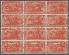 1906, New Zealand Exhibition, Assortment Of 30 Stamps Of All Denominations And Three Covers/cards, E.g. 1d. Block... - Other & Unclassified