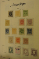 1876/1990: Well Filled, In The Early Part Canceled And From 1963 Almost Complete, Mostly MNH Collection Mozambique... - Mozambique