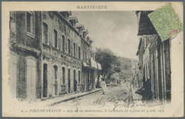 1910 (around), Assortment Of Apprx. 70 Ppc, Many Franked C.t.o. On Picture Side, Depicting Buildings, Street... - Autres & Non Classés