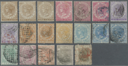 1867/1917, Mint And Used Lot Of 52 Stamps, Showing A Nice Selection Of QV Crown CC, KEVII $1, $2 And $5, 1906... - Malaysia (1964-...)