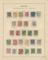1884/1924, Mainly Used Collection On Schaubek Pages, Well Collected Throughout, Showing E.g. 1884 5r. To 300r.,... - Autres & Non Classés