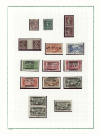 1924/1928, Mainly Mint Collection Of Overprint Varieties, Showing Maury No. 3 B, 5 C In Pair With Normal Stamp... - Lebanon