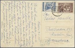 1951/58, Covers (19), Ppc (1) Used To CSR Or East Germany All By Air. (R) - Korea, North