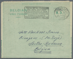 1951/1954 (ca.), UNO MILITARY MAIL: Accumulation With About 120 Unused And Used Formular BELGIAN UNO FORCE... - Corée (...-1945)