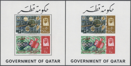 1957-1980's: Basic Collection Of Mostly Mint Stamps, With Complete And Short Sets, And The Better 1966 "United... - Qatar