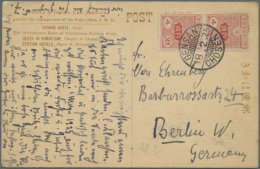 1907/25, "CHEMULPO KOREA"  Resp. "GENSAN CHOSEN" On Two Ppc To Germany; Also Ppc (1)  And Stationery (3) With... - Autres & Non Classés
