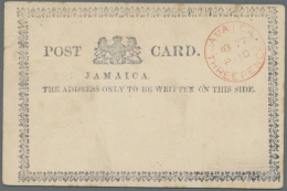 1877/1965 (ca): Posten Mit 45 Bis 50 Ganzsachen, Viele (auch Bessere) Karten, Einige Aerogramme, Ca 70%... - Jamaica (1962-...)