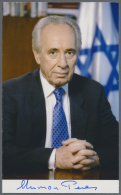 40 Autograph Cards Of Israeli Prime Ministers Incl. Sharon, Katsav, Peres, Olmert, Barak, Netanyahu, Rabin, Weizman... - Andere & Zonder Classificatie