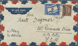 1948/1965, Holding Of Apprx. 280 Entires With Commercial Mail And Philatelic Covers, Main Value Up To 1955, Nice... - Other & Unclassified