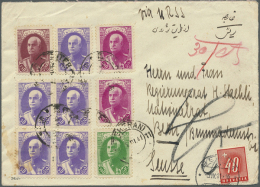 1916/1947, Assortment Of 29 (mainly Commercial) Covers/cards (incl. 2 Franked Baggage Tags) Showing A Good Array Of... - Iran