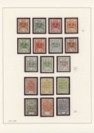 1899/1987, Comprehensive Collection In Album On Hawid Mounts, Starting With A Good Stock Of Provisional Surcharge... - Iran